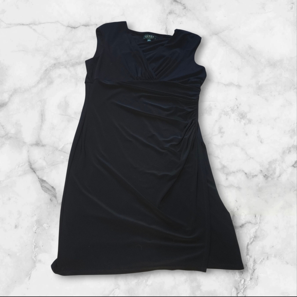 Lauren Ralph Lauren Faux Wrap Dress